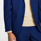Jaqueta masculina Kenneth Cole Reaction Slim Fit azul tamanho 46