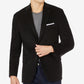 Blazer de veludo cotelê Michael Kors masculino, corte moderno, preto, tamanho 38