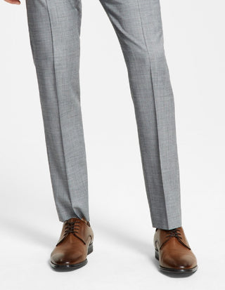 Tommy Hilfiger Masculino Modern Fit Th Flex Stretch Wool Suit Calça Separada Cinza Tamanho 33X32