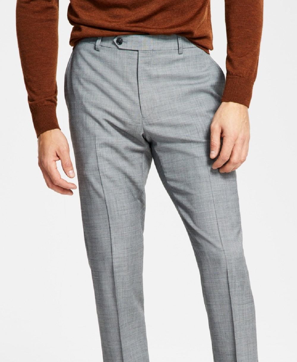 Tommy Hilfiger Masculino Modern Fit Th Flex Stretch Wool Suit Calça Separada Cinza Tamanho 34X30