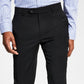 Tommy Hilfiger Masculino Modern Fit Th Flex Stretch Wool Suit Calça Separada Preta Tamanho 33X32