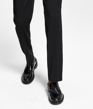 Tommy Hilfiger Masculino Modern Fit Th Flex Stretch Wool Suit Calça Separada Preta Tamanho 33X32