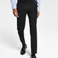 Tommy Hilfiger Masculino Modern Fit Th Flex Stretch Wool Suit Calça Separada Preta Tamanho 33X32