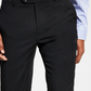Tommy Hilfiger Masculino Modern Fit Th Flex Stretch Wool Suit Calça Separada Preta Tamanho 38X32