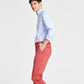 Calça Tommy Hilfiger Masculina Modern Fit Th Flex Stretch Comfort Vermelha Tamanho 36X30
