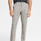 Calça Tommy Hilfiger Masculina Modern Fit Th Flex Stretch Check Performance Cinza Tamanho 36X34