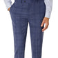 Calvin Klein Terno Masculino Slim Fit Xadrez Calça Separada Azul Tamanho 30X30