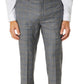 Calvin Klein Terno Masculino Slim Fit Xadrez Calça Separada Cinza Tamanho 34X32