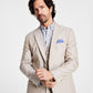 Tommy Hilfiger Masculino Modern Fit Th Flex Stretch Chambray Terno Jaqueta Separada Bege Tamanho 42