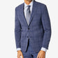 Calvin Klein Masculino Skinny Fit Infinite Stretch Solid Suit Jacket Azul Tamanho 42