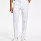 Calça social Calvin Klein Slim Fit Tech Solid Performance Masculina Branca Tamanho 38X30