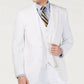 Tommy Hilfiger Masculino Modern-Fit Th Flex Stretch Chambray Suit Jaqueta Separada Branca Tamanho 40