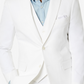 Tommy Hilfiger Masculino Modern-Fit Th Flex Stretch Chambray Suit Jaqueta Separada Branca Tamanho 40