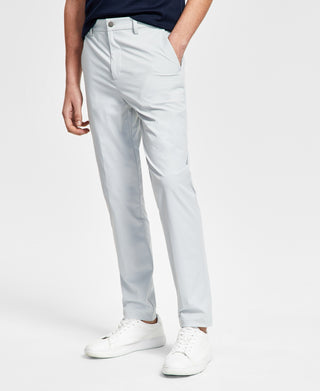 Calvin Klein Men's Slim Fit Tech Solid Performance Dress Pants Gray Size 36X32