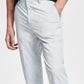 Calça social Calvin Klein Slim Fit Tech Solid Performance Masculina Cinza Tamanho 36X32
