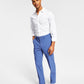 Calça Calvin Klein Masculina Slim Fit Tech Solid Performance Azul Tamanho 34X34