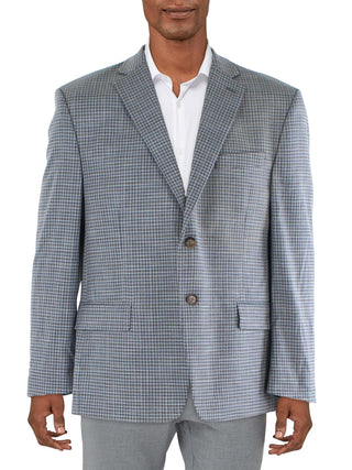 Blazer Ralph Lauren Masculino Ultraflex Check Cinza Tamanho 44