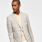 Tommy Hilfiger Blazer xadrez masculino moderno bege tamanho 42