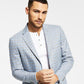 Blazer xadrez masculino Tommy Hilfiger Modern Fit cinza tamanho 46