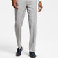 Calça de terno masculina Alfani Slim Fit de malha sólida cinza tamanho 32x30