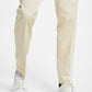 Calça de terno masculina Alfani Slim Fit de algodão creme sólido, marrom, tamanho 34x32
