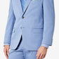 Jaqueta de terno masculina Sean John Classic Fit Solid Azul Tamanho 44