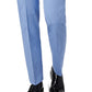 Calça de terno masculina Sean John Classic Fit Solid Azul Tamanho 44X32