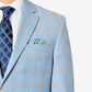 Paletó masculino Sean John Classic Fit Azul Tamanho 40
