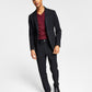 Calvin Klein Jaqueta Esportiva Masculina Slim Fit Stretch Solid Preta Tamanho 38