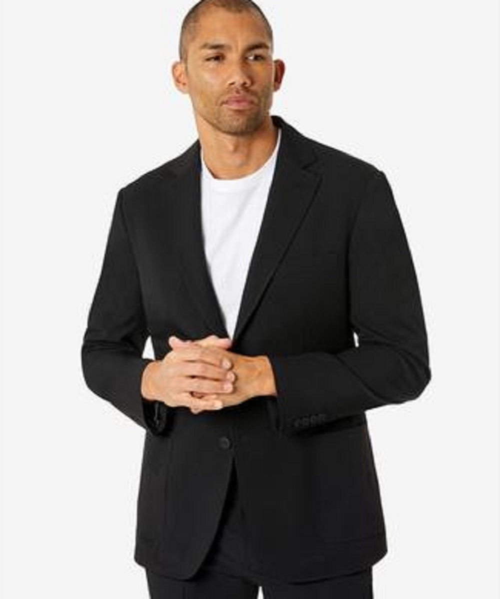 Jaqueta Masculina Michael Kors Modern Fit Stretch Solid Preta Tamanho 44