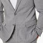 Jaqueta Masculina Michael Kors Modern Fit Stretch Solid Cinza Tamanho 46