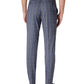 Calça de terno masculina Michael Kors Modern Fit xadrez azul tamanho 34x32