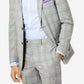 Jaqueta de lã slim fit masculina Tallia cinza tamanho 38