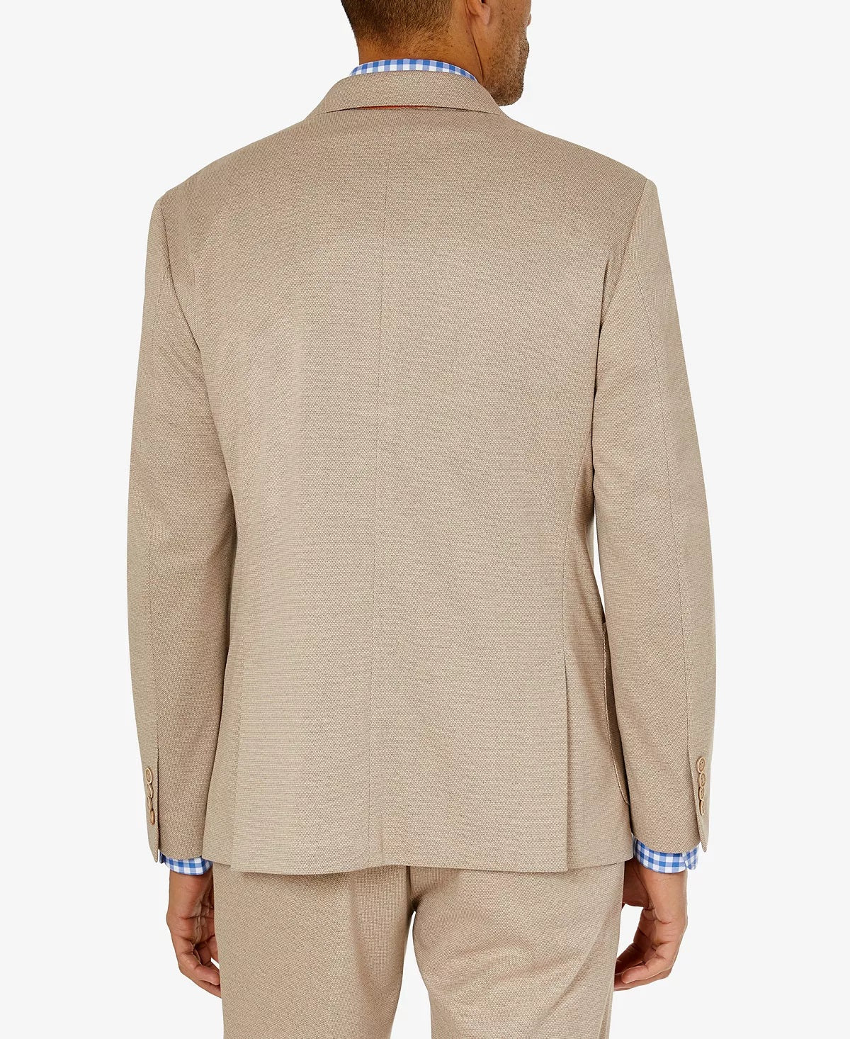 Jaqueta de malha slim fit masculina Tallia marrom tamanho 38
