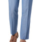 Terno masculino Tallia Slim Fit Chambray com calça separada, azul, tamanho 30X30