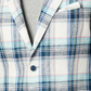 Blazer xadrez multicolorido masculino Tallia, tamanho 42, branco