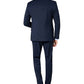 Terno masculino Izod Classic Fit Azul Tamanho 40