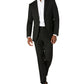Terno masculino Van Heusen Flex Plain Slim Fit, preto, tamanho 40