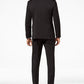 Terno smoking Kenneth Cole Reaction Slim Fit Ready Flex masculino, preto, tamanho 40