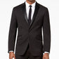 Terno smoking Kenneth Cole Reaction Slim Fit Ready Flex masculino, preto, tamanho 46