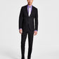 Terno Kenneth Cole Reaction Ready Flex Slim Fit Masculino Preto Tamanho 44