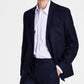 Terno Kenneth Cole Reaction Ready Flex Slim Fit Masculino Azul Tamanho 44