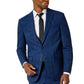 Terno masculino Kenneth Cole Reaction Slim Fit Ready Flex Stretch Azul Tamanho 38
