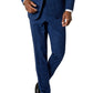 Terno masculino Kenneth Cole Reaction Slim Fit Ready Flex Stretch Azul Tamanho 38