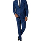 Terno masculino Kenneth Cole Reaction Slim Fit Ready Flex Stretch Azul Tamanho 38