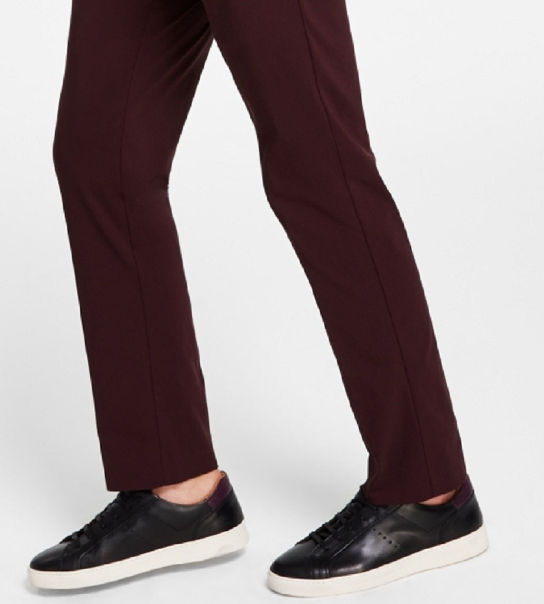 Calça Tommy Hilfiger Masculina Modern Fit Th Flex Stretch Comfort Vermelha Tamanho 36X32