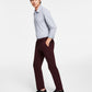 Calça Tommy Hilfiger Masculina Modern Fit Th Flex Stretch Comfort Vermelha Tamanho 36X32