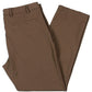 Calça social masculina Ralph Lauren Classic Fit de algodão elástico, tamanho 34x32, marrom