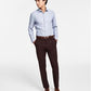 Calça social masculina Ralph Lauren Classic Fit de algodão elástico, tamanho 34x34, vermelha