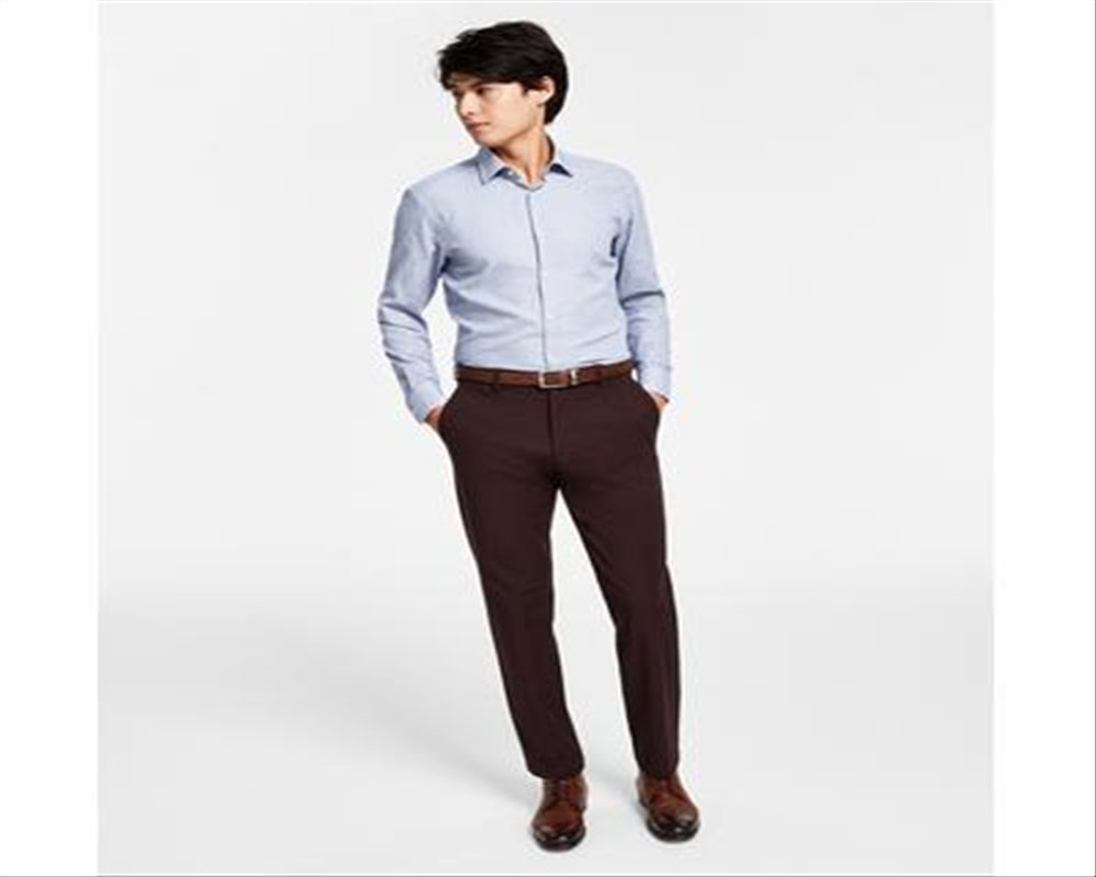 Calça social masculina Ralph Lauren Performance Active vermelha tamanho 42x30